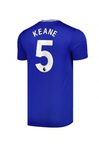 Everton Michael Keane #5 Voetbaltruitje Thuis tenue 2024-25 Korte Mouw